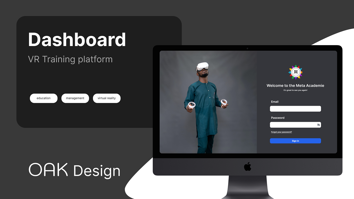 dashboard Virtual reality ux UX UI Figma user interface ui design user experience vr