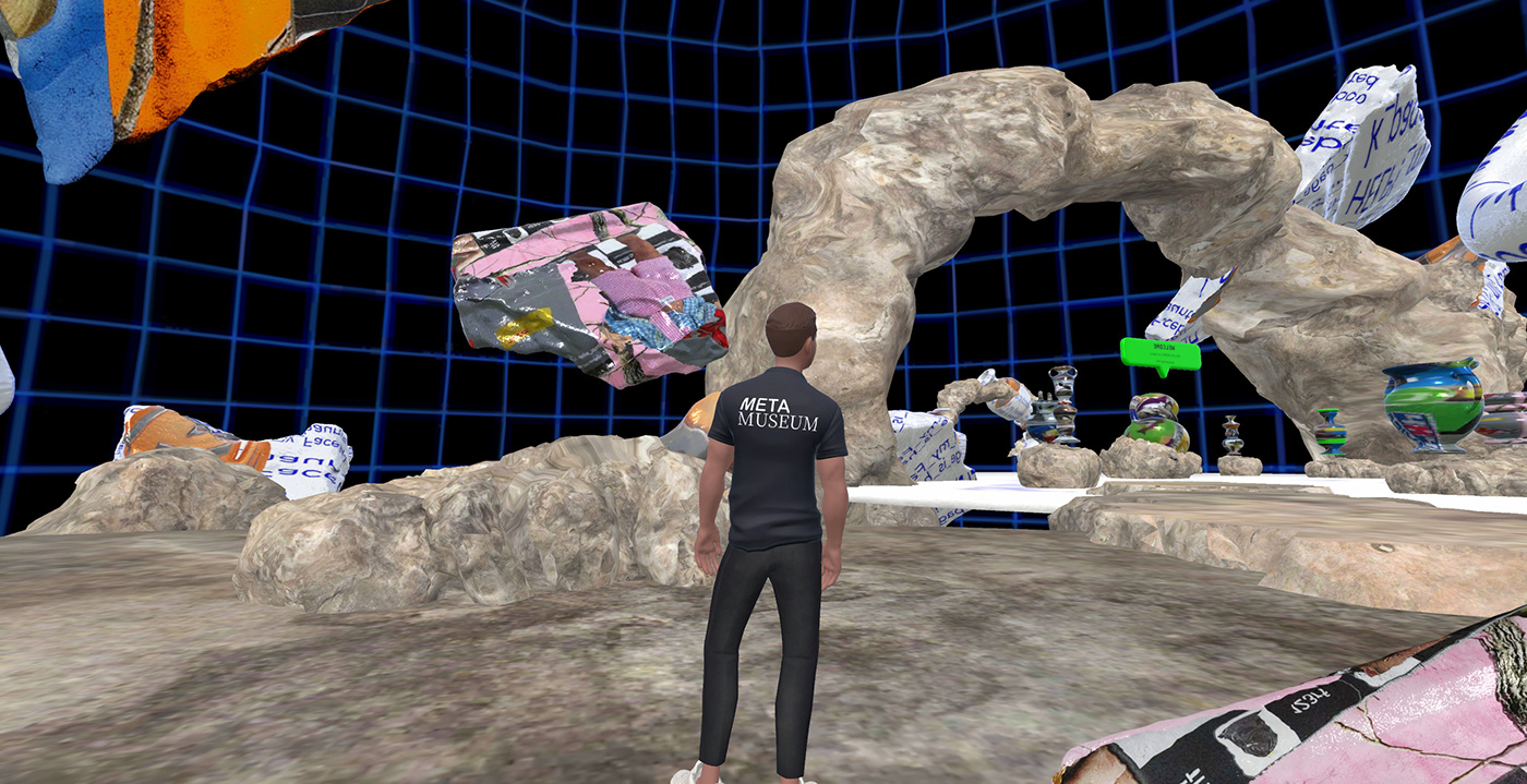 3D Digital Art  metaverse museum Virtual reality vr 3d art ceramic LGBT nft