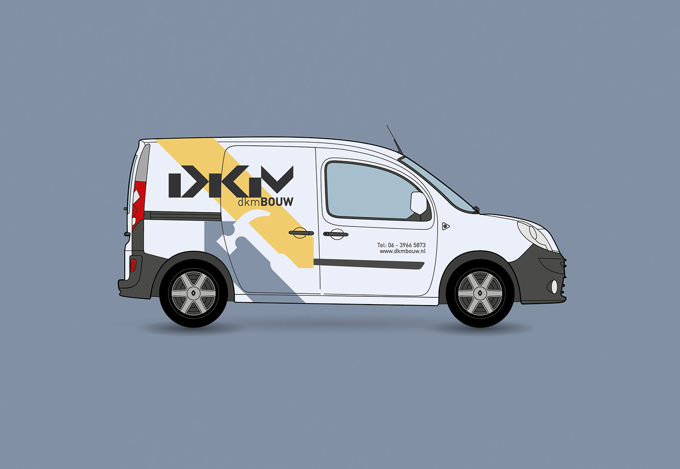 Logo Design Vehicle stationary