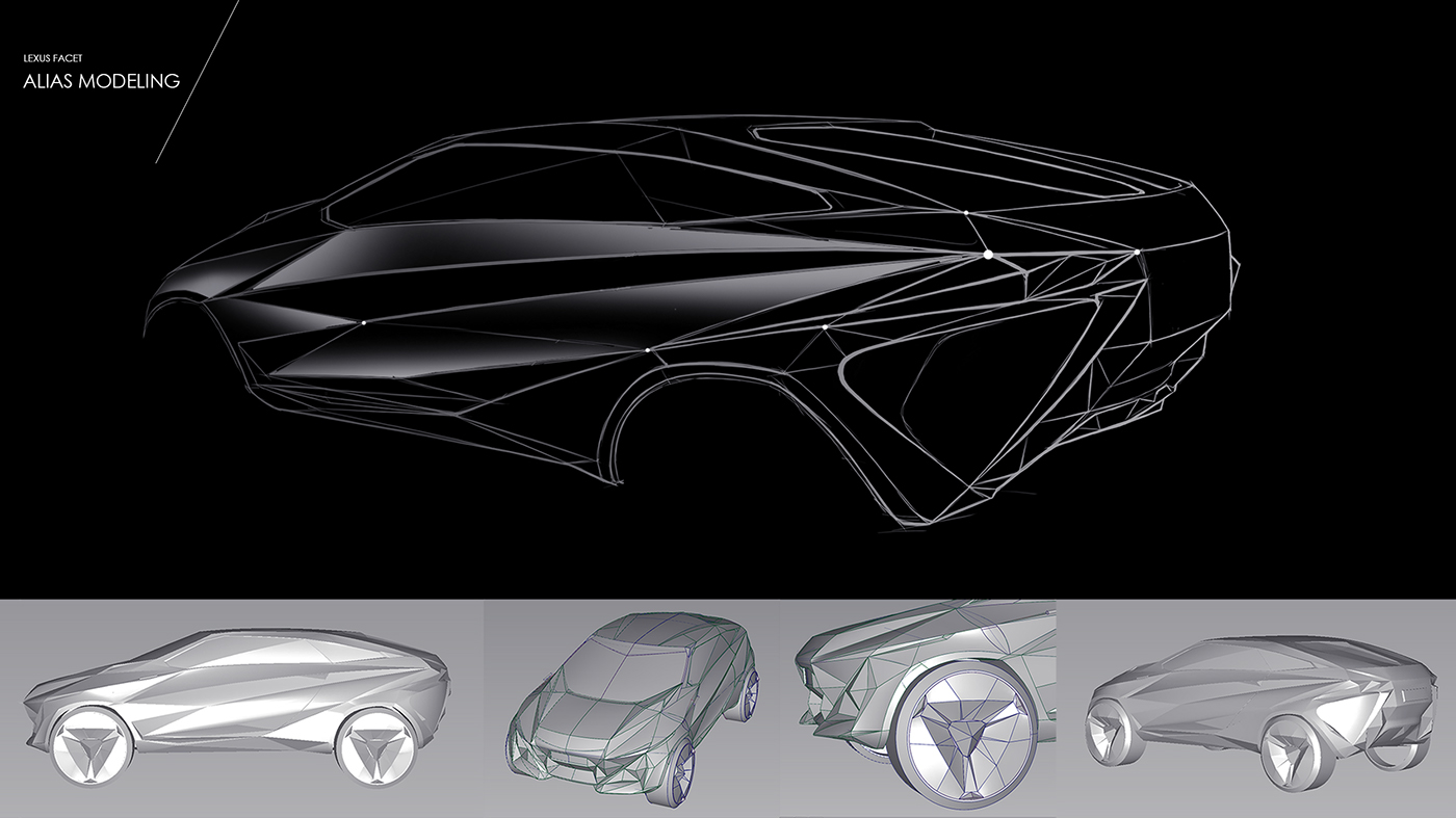 parametric design Automotive design car design facet