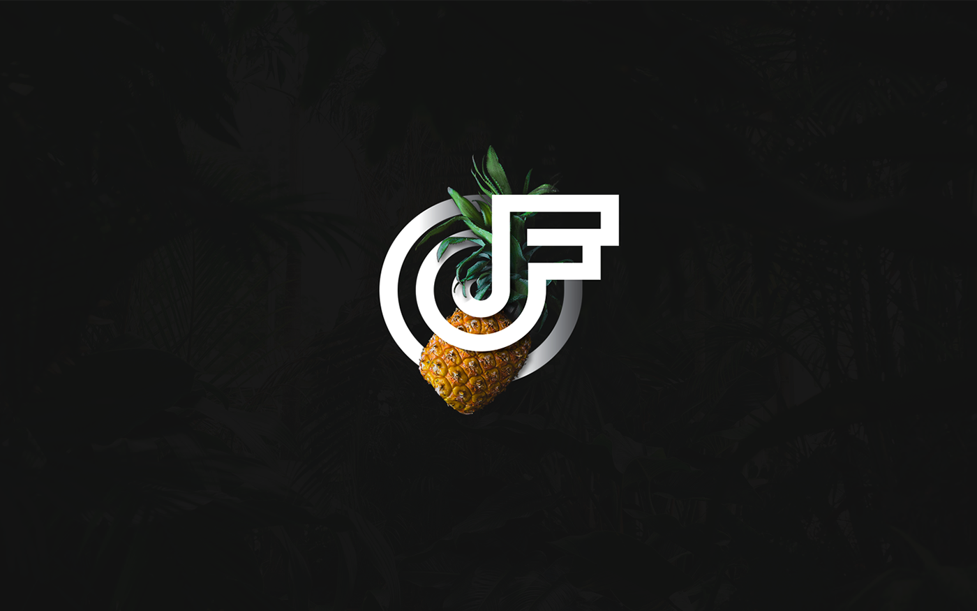 logo branding  otflow Fruit shipping Pineapple