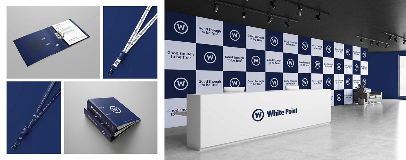 branding  Corporate Identity Electronics home home appliances Logo Design navy blue visual identoty white point 