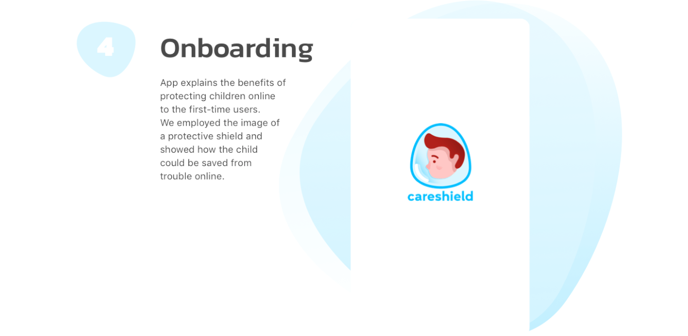 Onboarding child gradient parental ILLUSTRATION  animation  protection