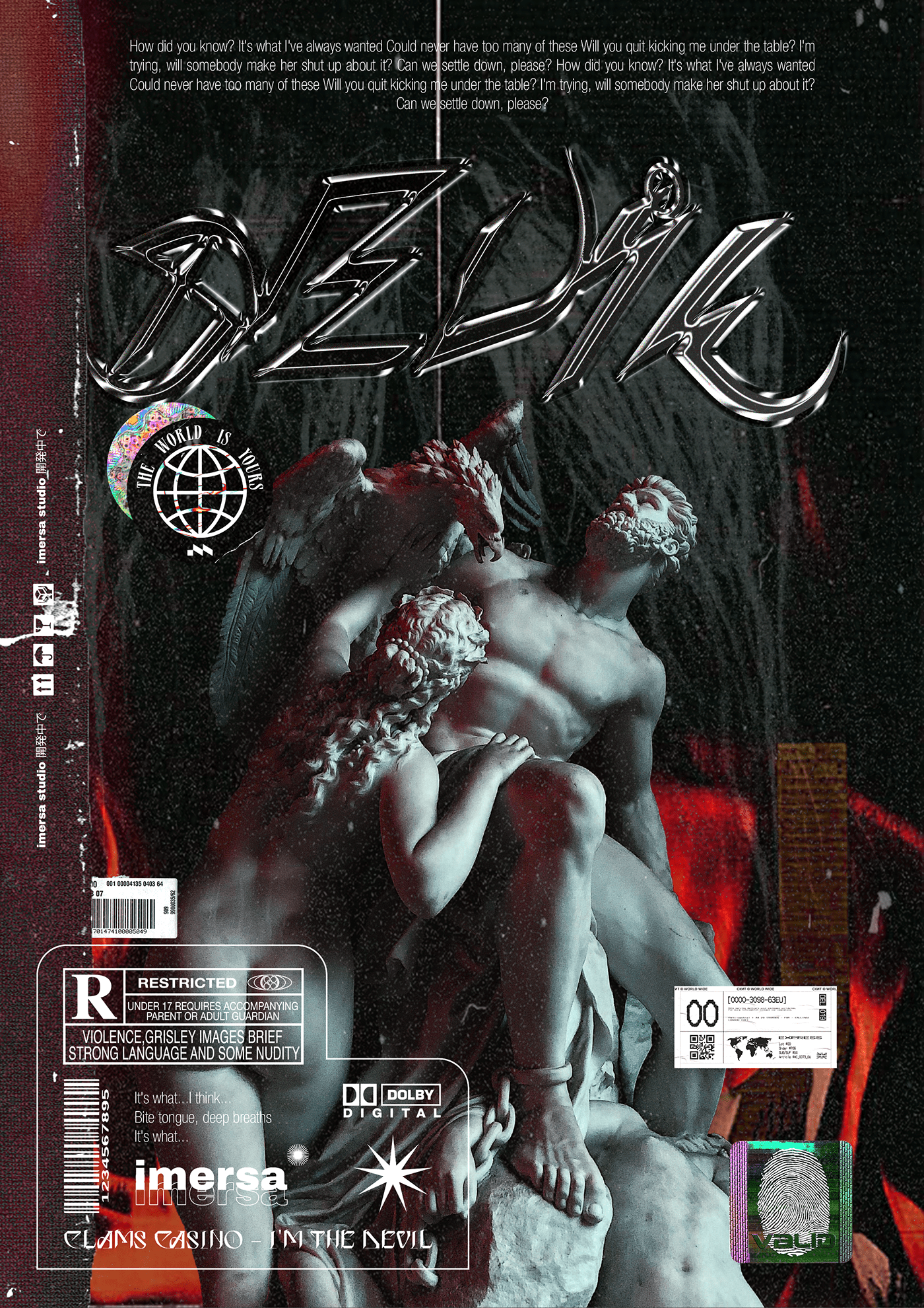 acid acidgraphix Billie Eilish design graphic lil nas x music poster