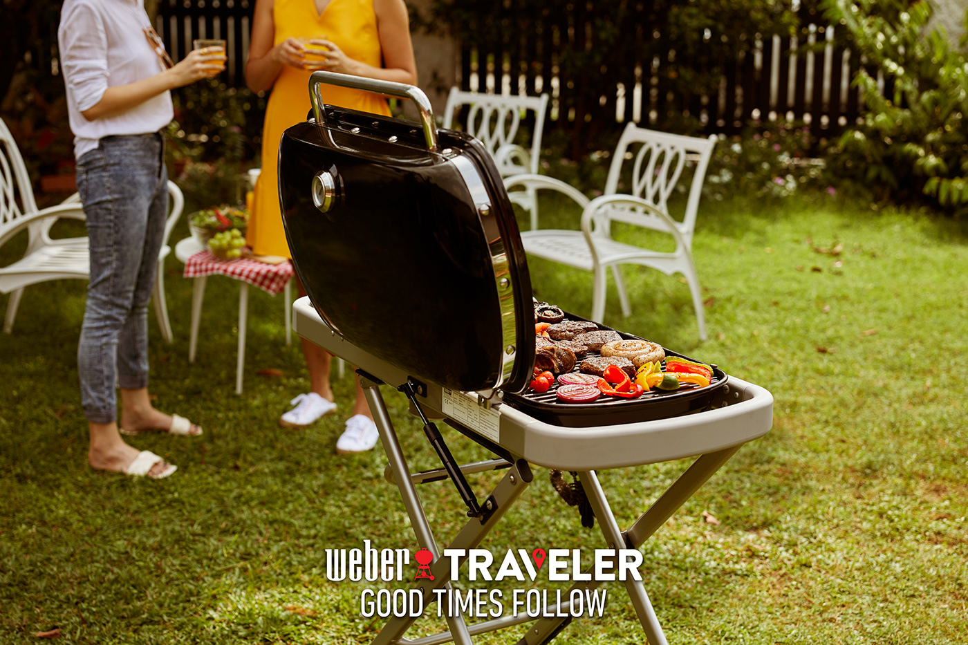 BBQ Food  grill traveler Weber