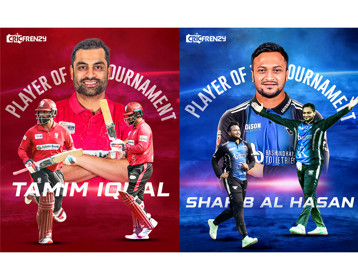 BPL Shakib Al Hasan ICC Cricket Poster Design Photo Manipulation  Social media post Creative Design BCB tamim iqbal