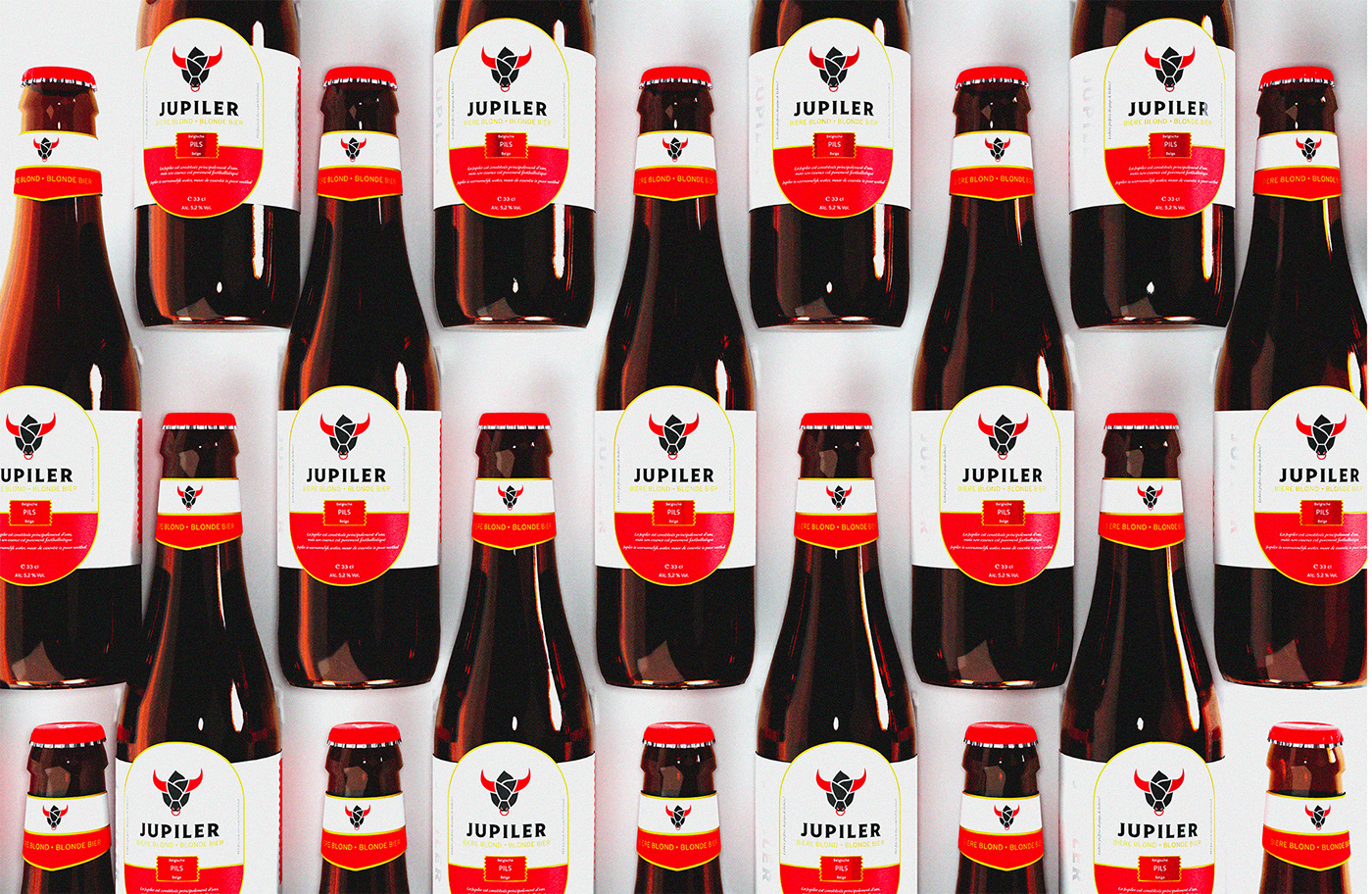 Jupiler branding  brand identity beer Packaging label design graphic design  logo adobe illustrator Advertising 