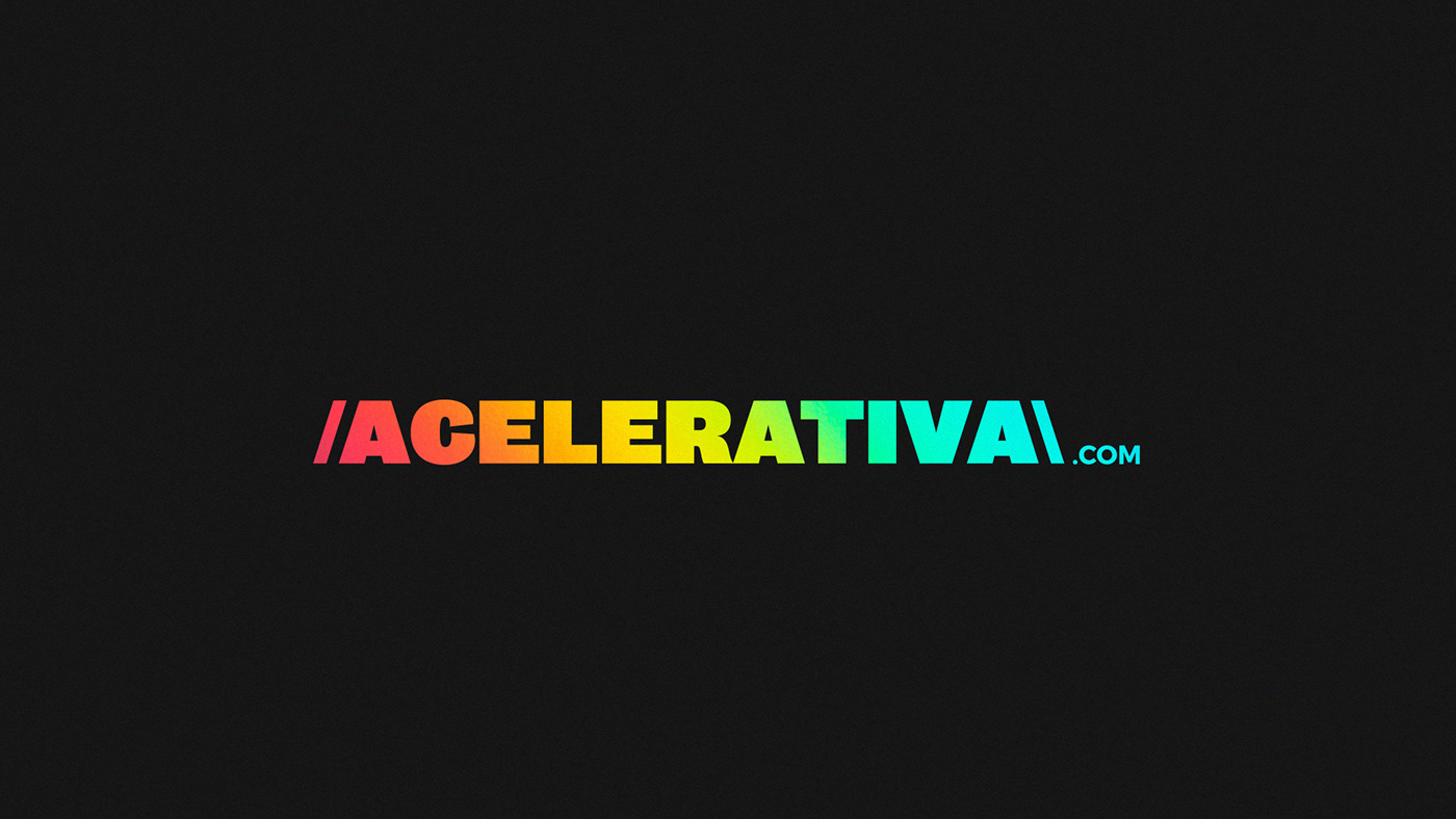 .com A  branding  colors gradients prisma rainbow stationary