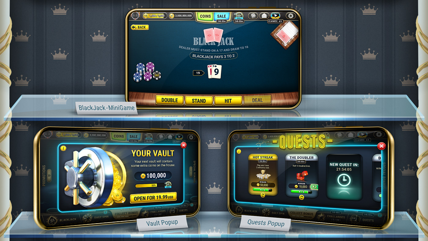 Backgammon game app ux/ui unity online dice board game blackjack casino