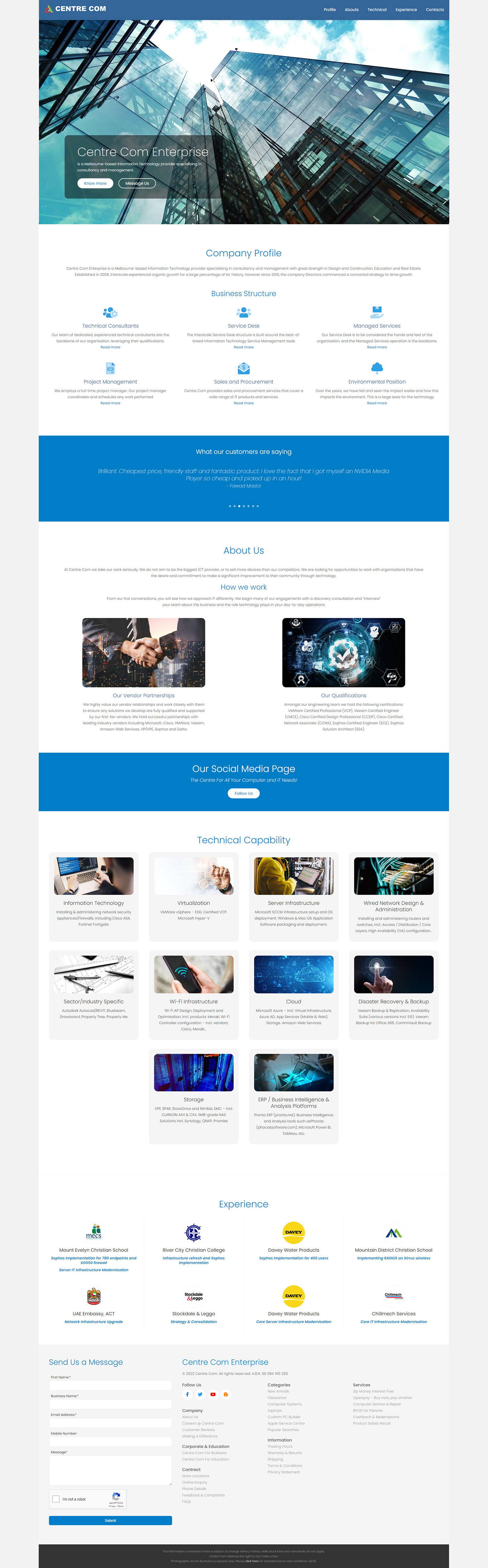 centre com entreprise Figma landing page ui design UI/UX user interface Web Design  Website