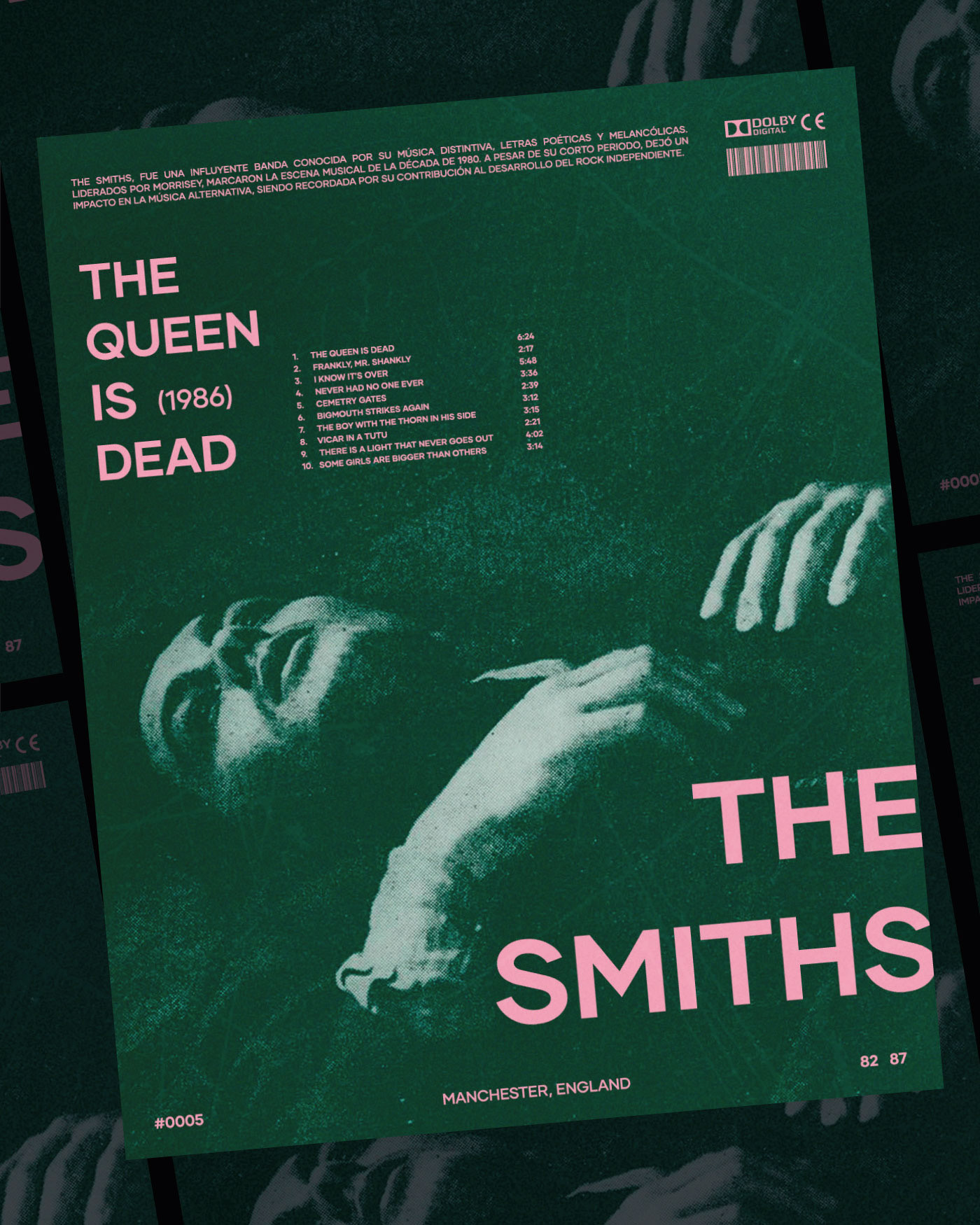 the smiths music artwork Graphic Designer design poster Poster Design Digital Art  print design gráfico