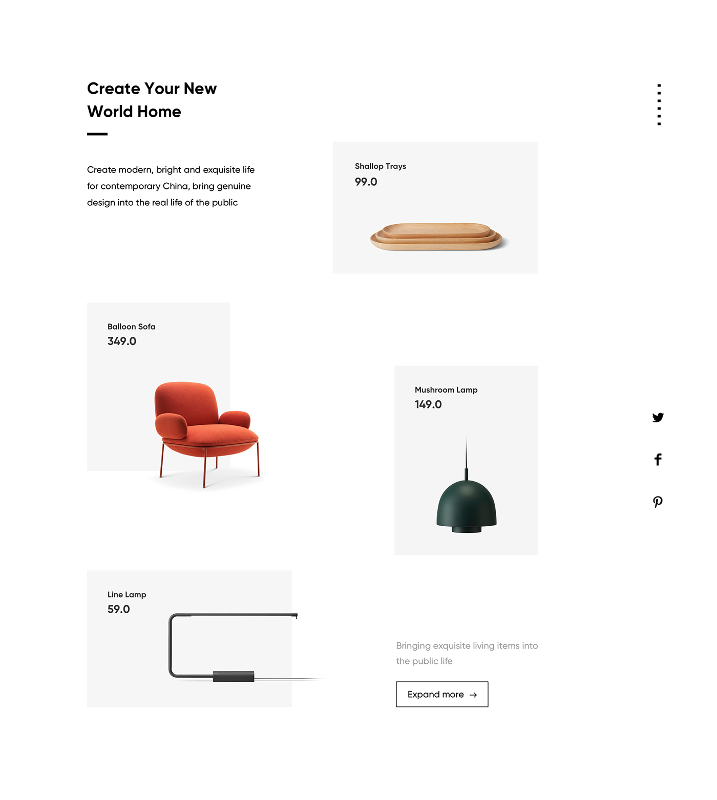 furniture zaozuo modern Concise app interactive