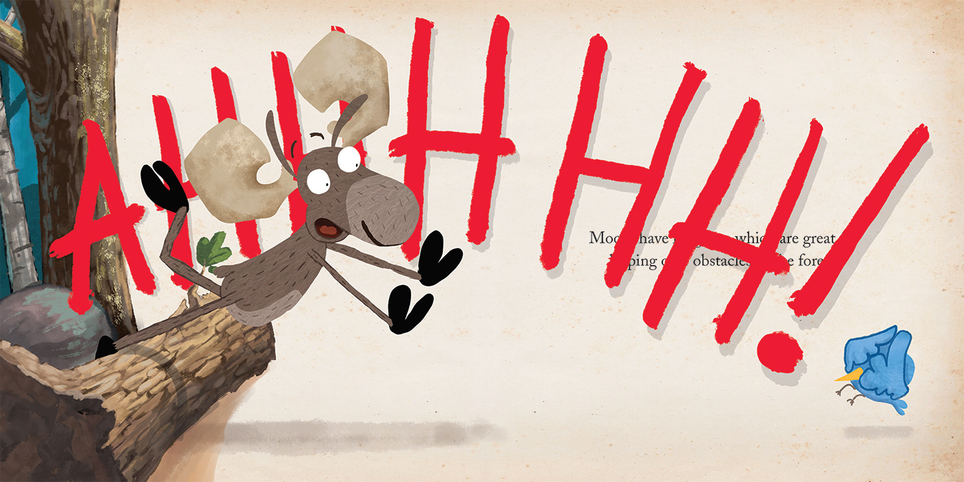 moose Whoopsie taco Josh Shipley Andrew Cangelose bird children's book Character ILLUSTRATION 