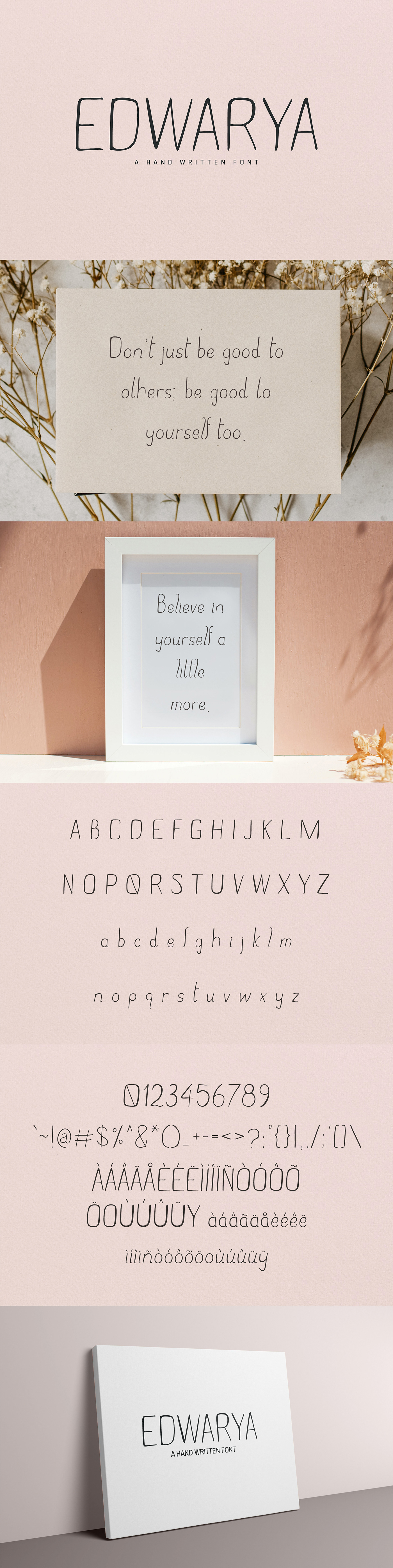 It is a cute, lovely and versatile handmade font that will provide a perfect handmade touch.