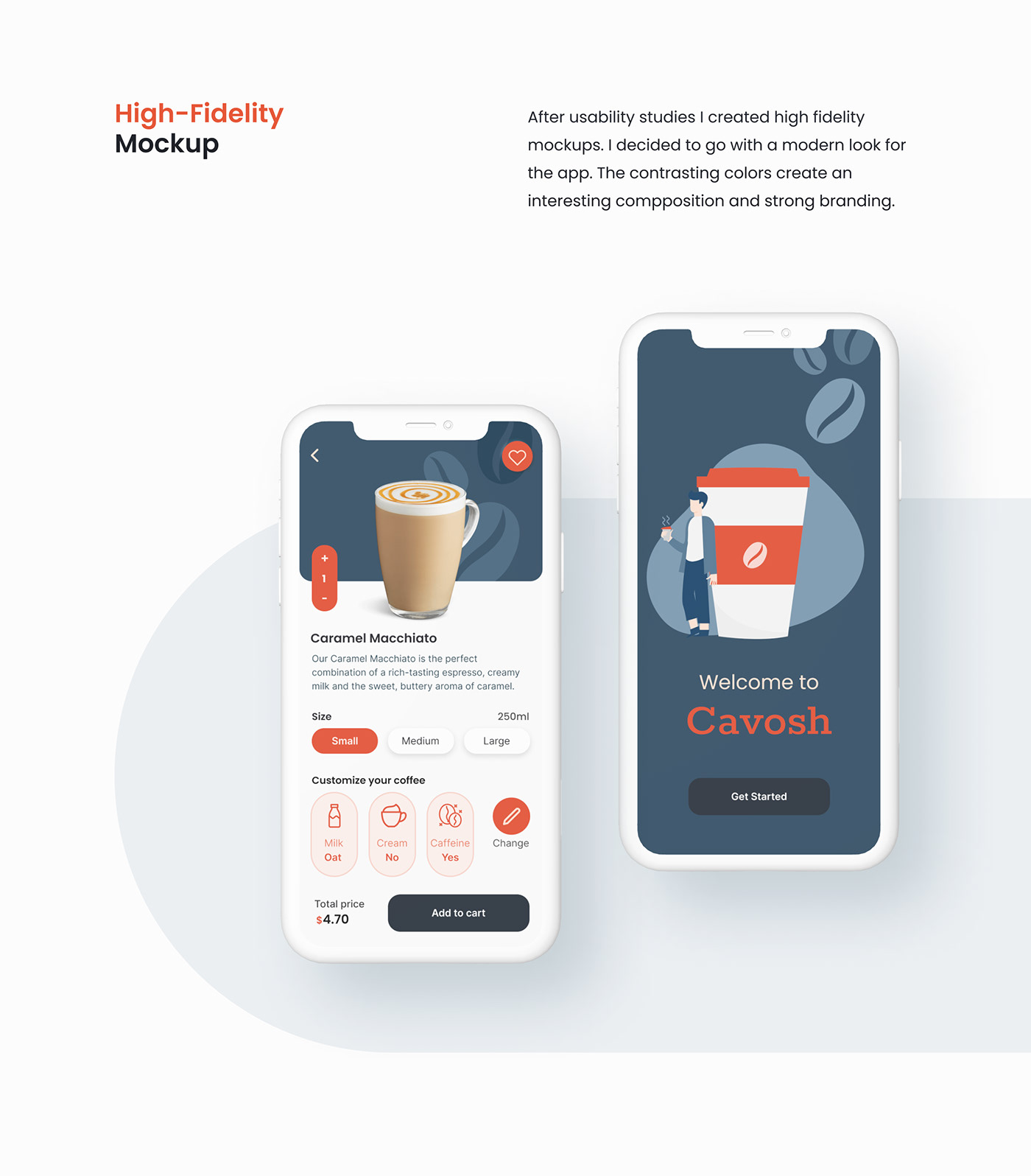 cafe Case Study coffee shop Mobile app UX design ux/ui Cafe design Coffee