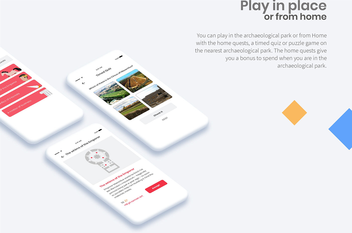 UI ux application ILLUSTRATION  design iphone android mobile interaction archeology