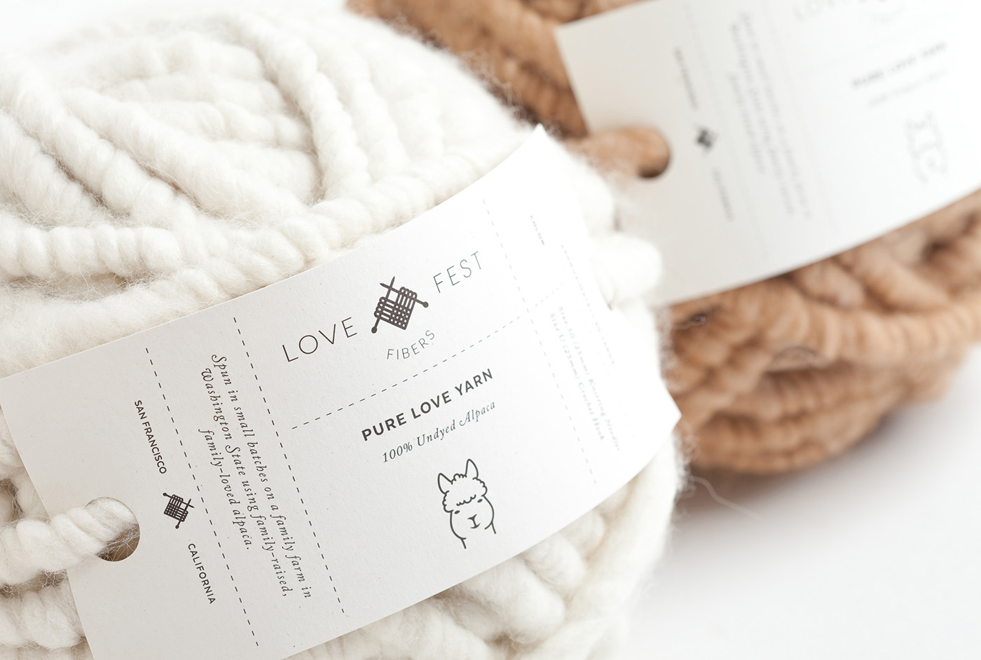 logo yarn simple alpaca merino craft san francisco Guadalajara mexico identity nepal Love knit artisan fiber