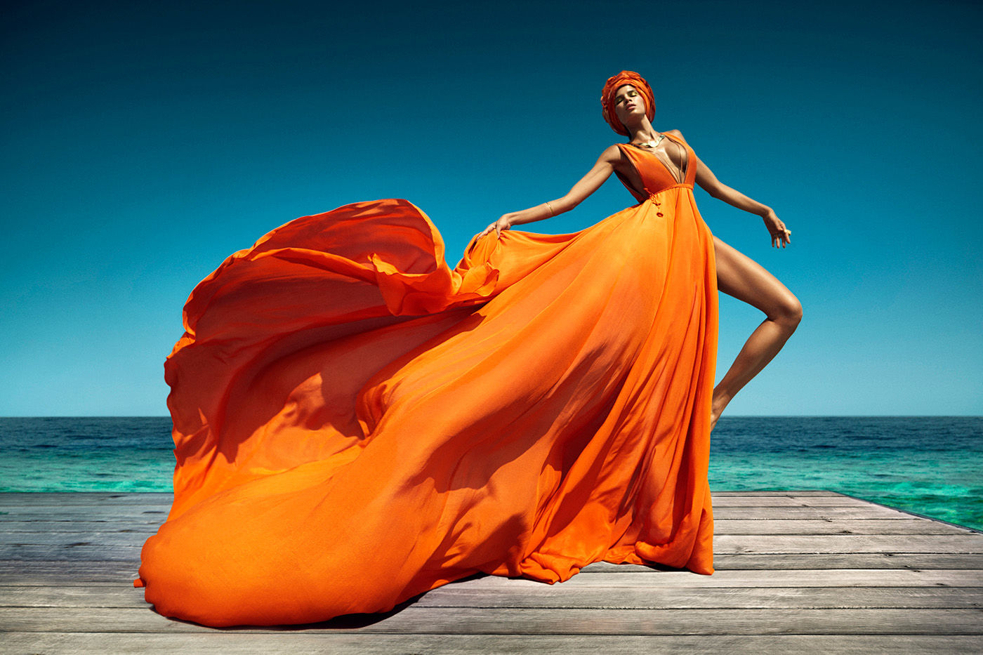 vogue Luis Monteiro Happy Finish raica oliveira vogue India Fashion  Conde Naste Maldives dress Ocean