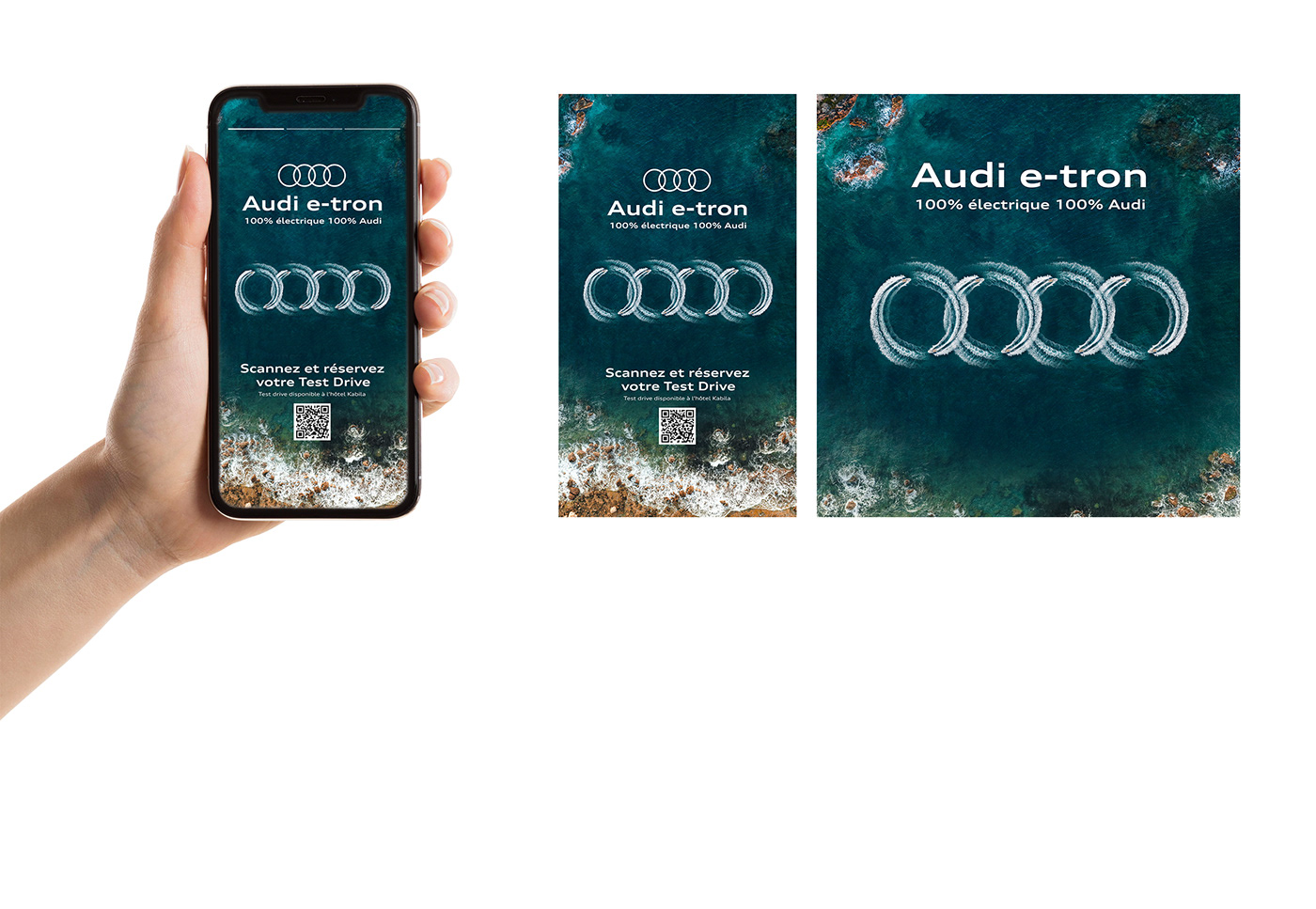 Audi automotive   campaign e-tron Morocco