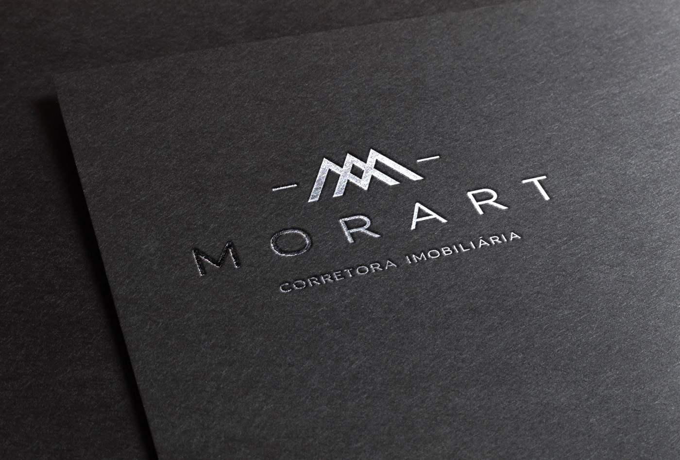 morart real estate Stationery Logotype logo