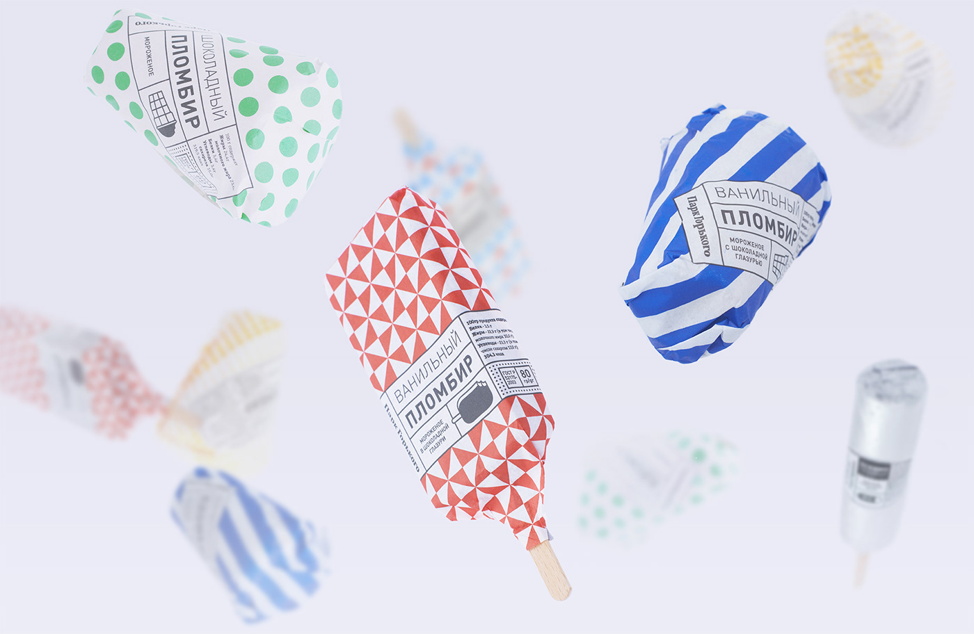 мороженое парка горького Мороженое паттерн упаковка мороженого  Gorky Park icecream pattern Flavours ice cream gorky park
