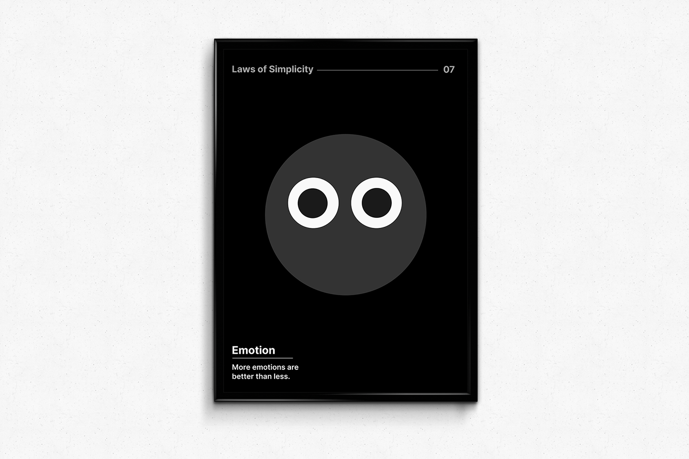 simplicity Quotes design graphic design  poster john maeda business Technology minimal visual design