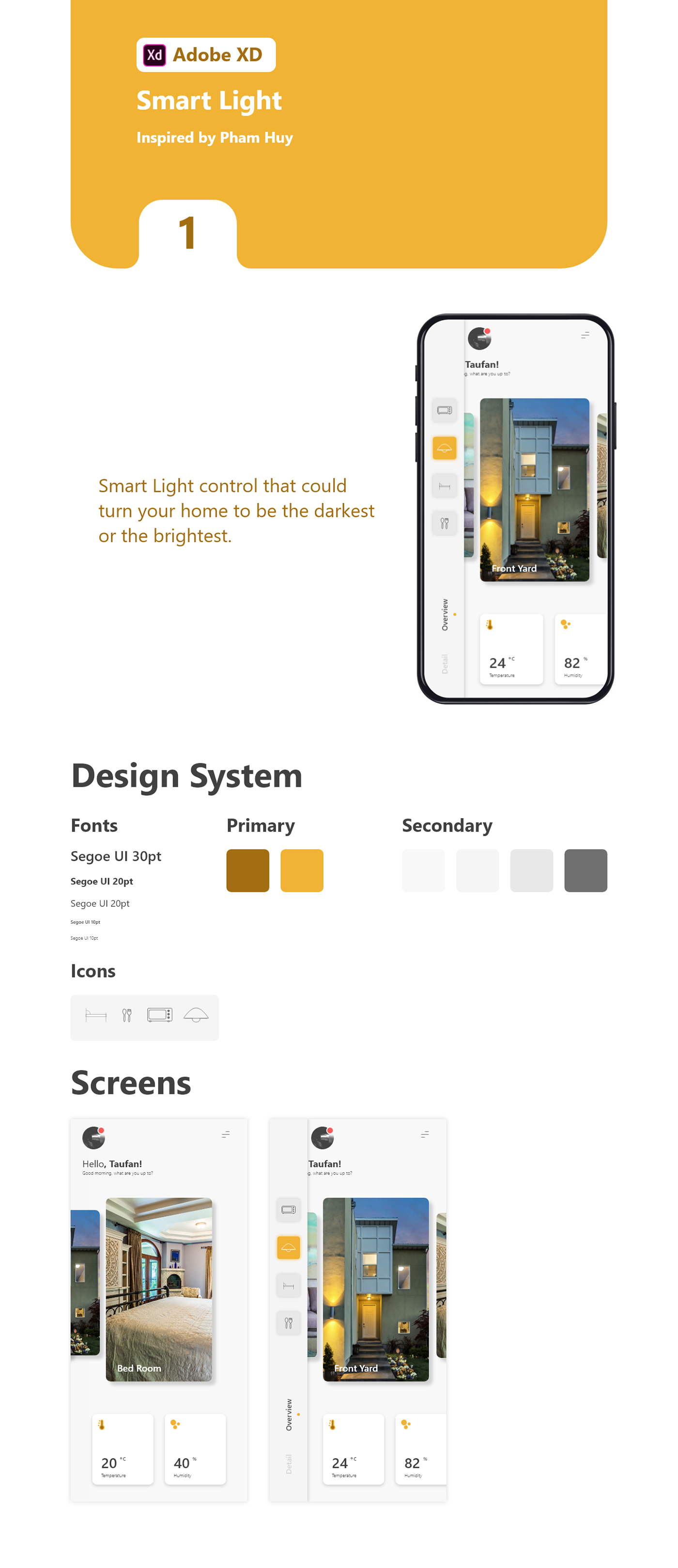 Smart light app control house