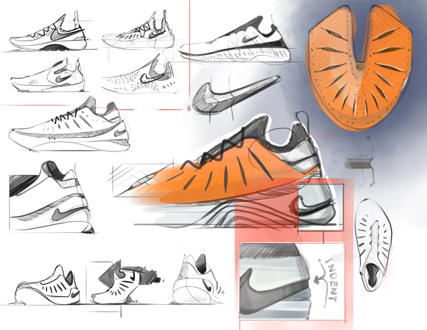 footwear Nike footweardesign adidas photoshop productdesign skateboarding NikeSB