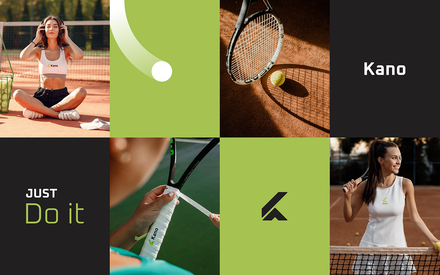 graphic design  logo Logo Design visual identity brand identity branding  identity Sports Design tennis brand identity design