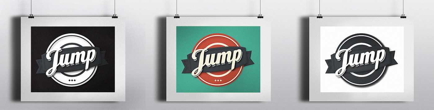 jump logo Retro green Microsoft Startup
