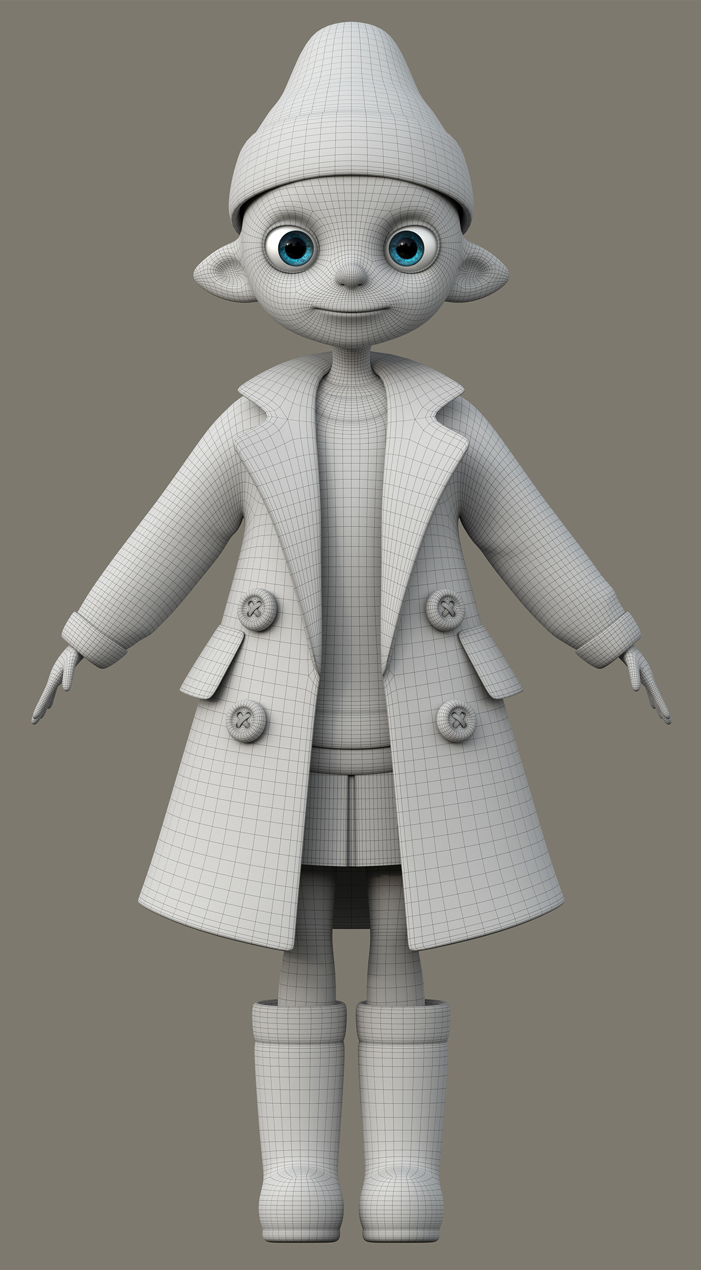 3D 3D Character 3d modeling 3D Texturing Character design 