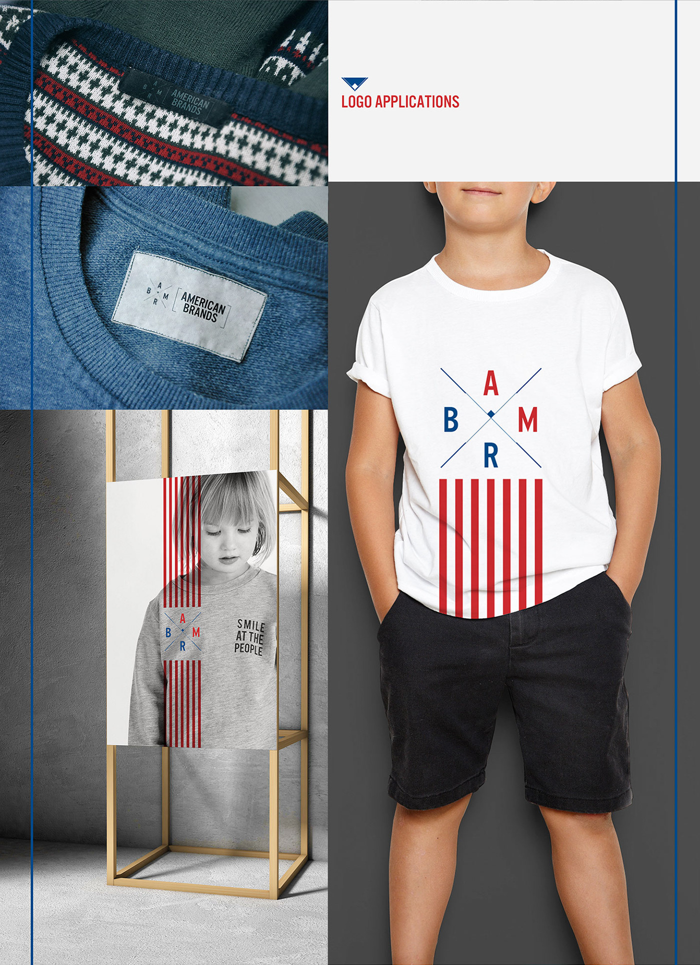 ameen Ameenyouns american brand branding  clothes graphicdesign logo