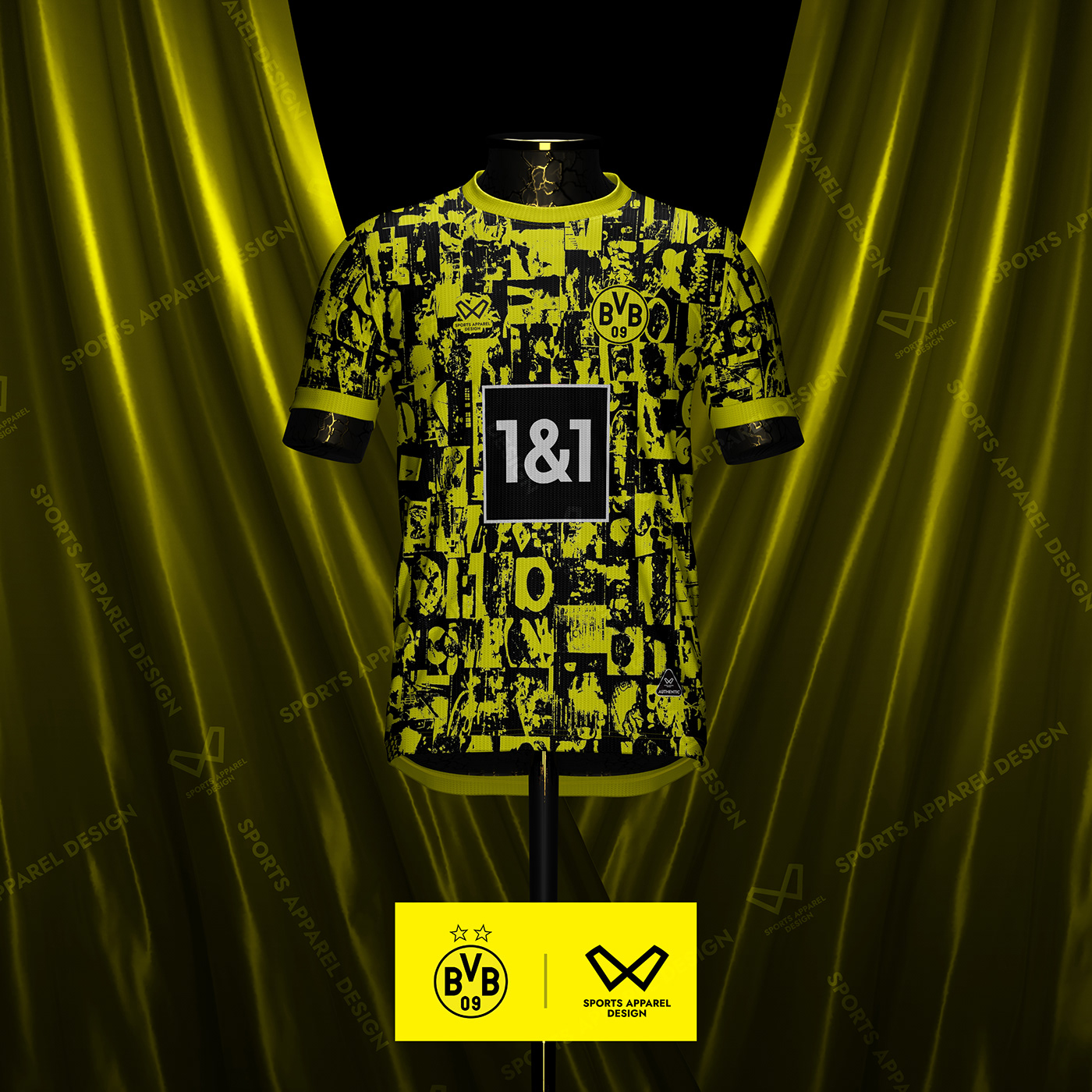 Borussia Dortmund Jersey Design football Sports Design soccer jersey design