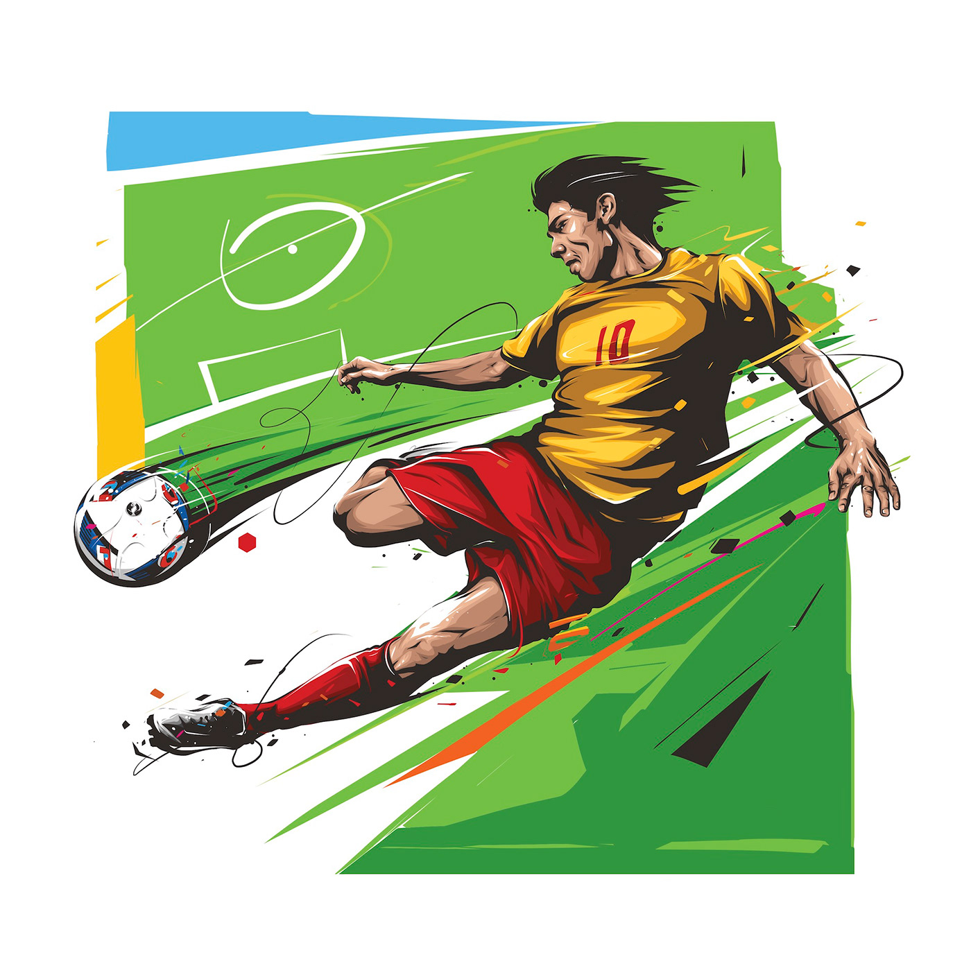 Adobe Portfolio euro 2016 Paris france La Poste uefa football game sport soccer stamps action player ball football match