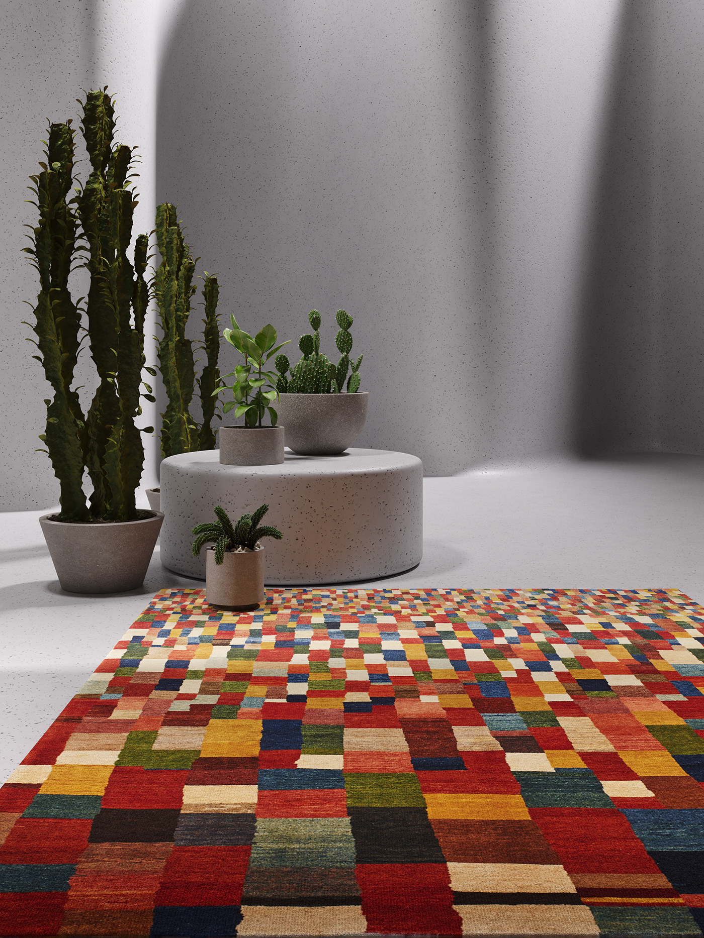 3D carpets CGI CoronaRender  engraffstudio Kilim naziricarpets productvisualization Rug setdesign