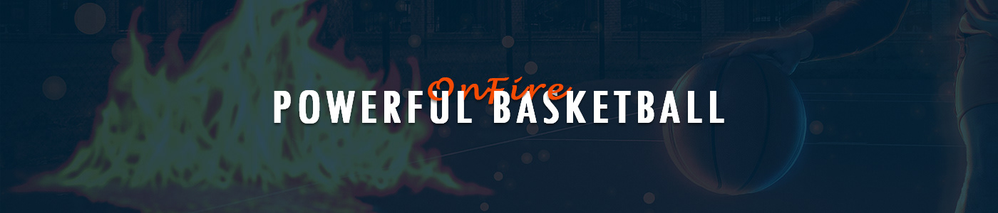 basketball fire lava contrast manipulation sport on fire playing player night