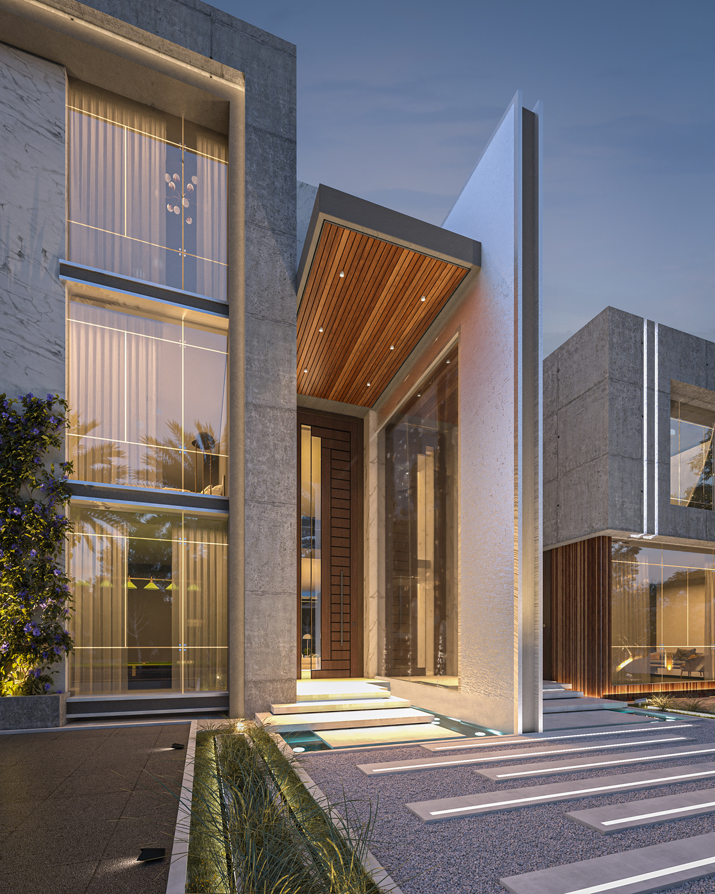 abuzabi architect architecture contemporary designer dubai house modern Saudiarbia Villa