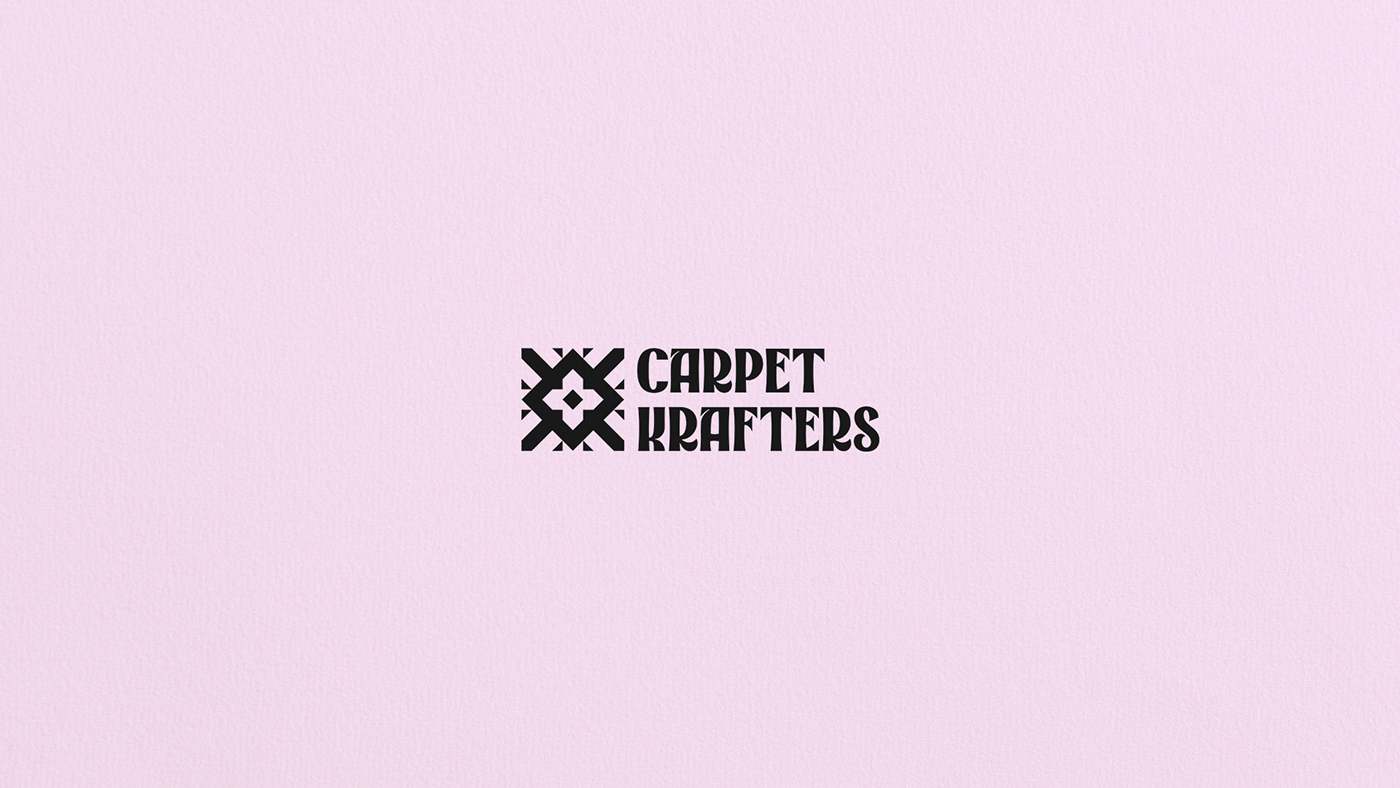 modular grid logo, carpet products; логотип по модульной сетке, ковровые изделия