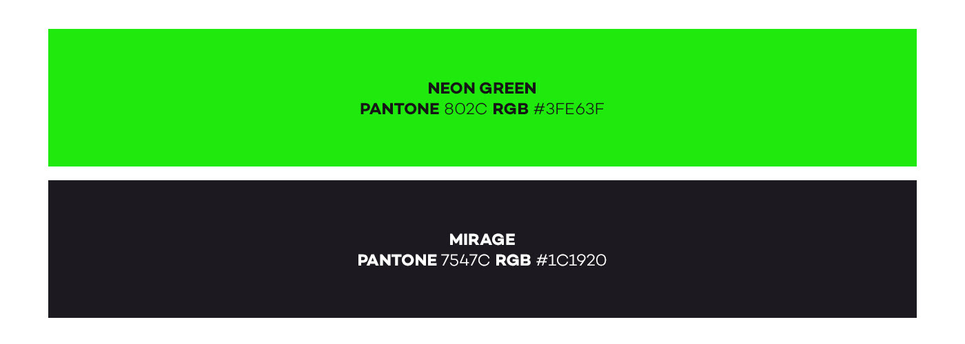Wristbands silicone band green pantone owi