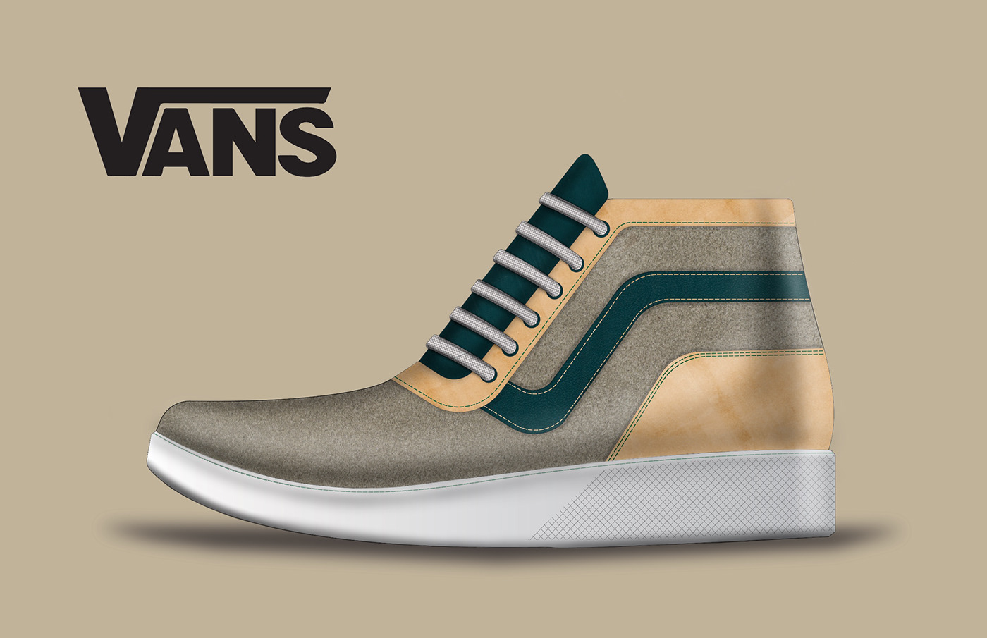footwear footwear design shoes Vans boots Nike rendering sketch digital sneakers