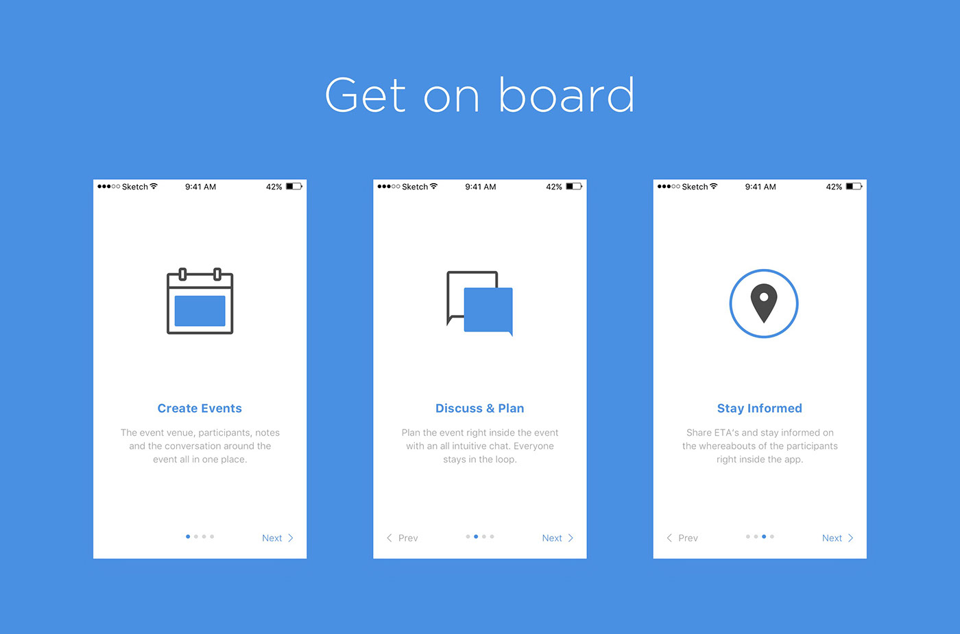 UI ux ios design Interface Onboarding mobile iphone app Experience