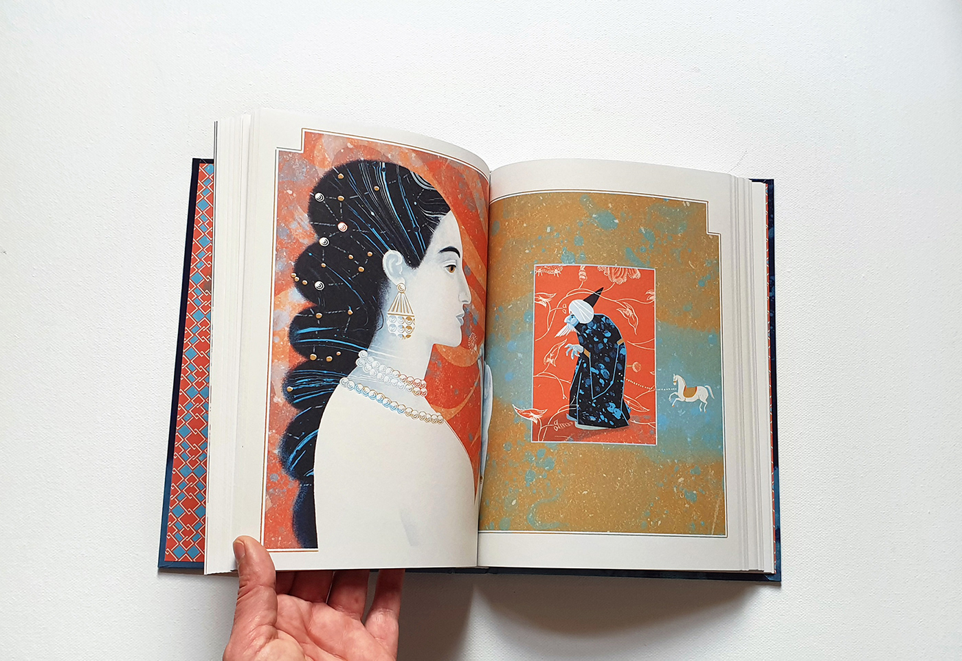 book design Aladin sinbad the sailor book design book cover fairy tales FAIRY TALES ILLUSTRATION Sheherezade