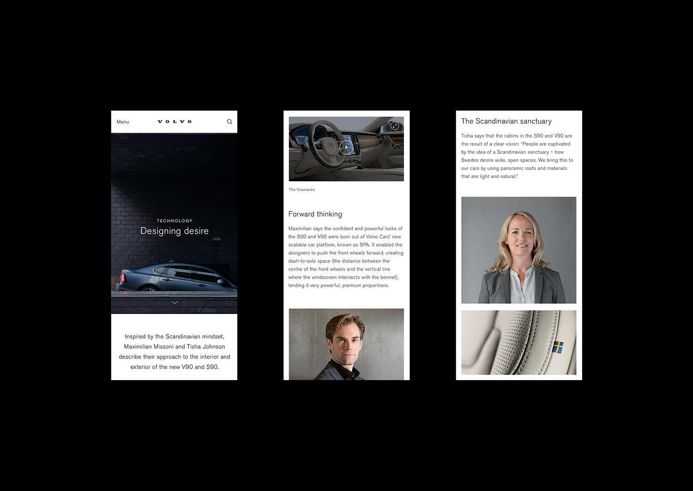 Web Design  Volvo