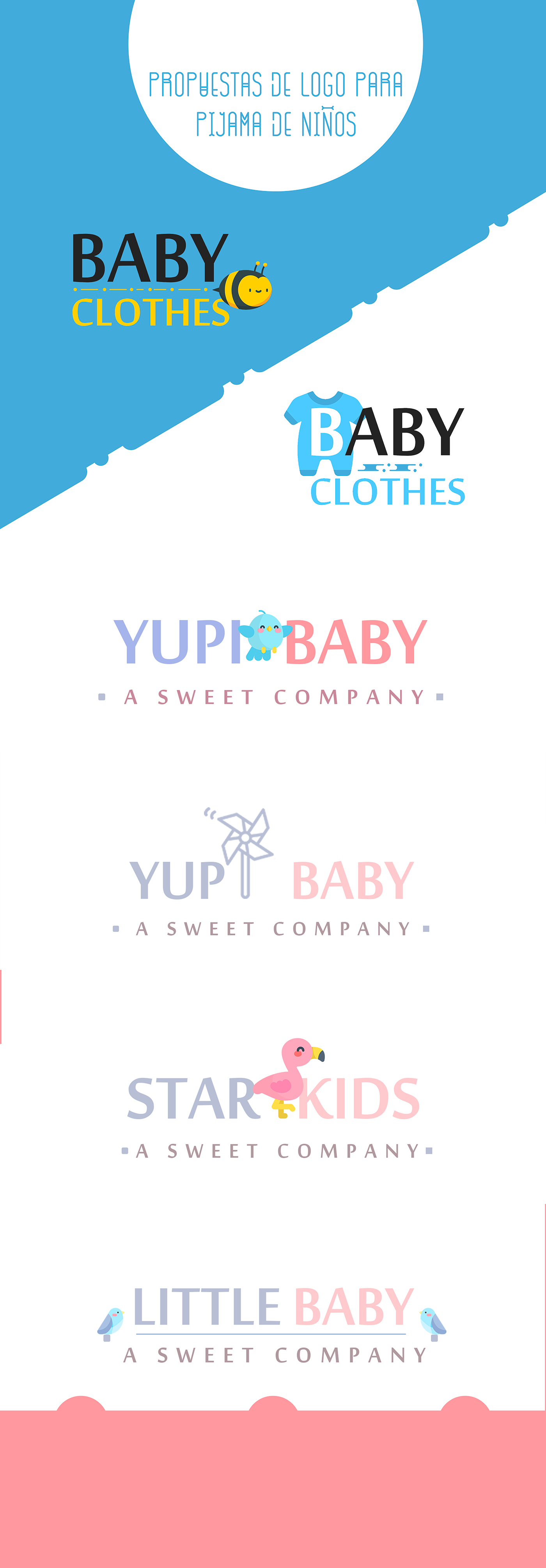 logo marca branding  baby kids peru venezuela Bym Art