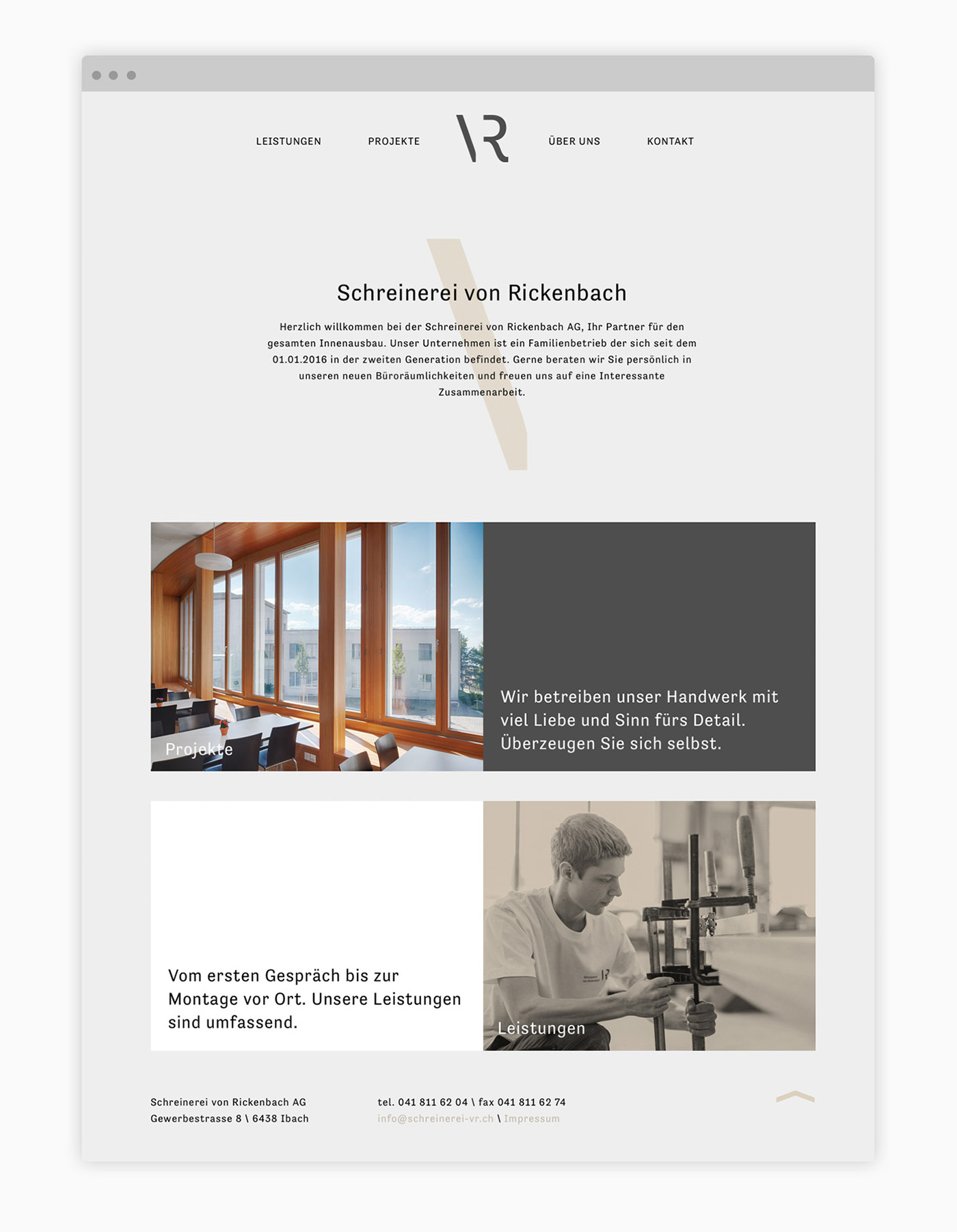 carpenter Webdesign Responsive Switzerland Work  Photography 