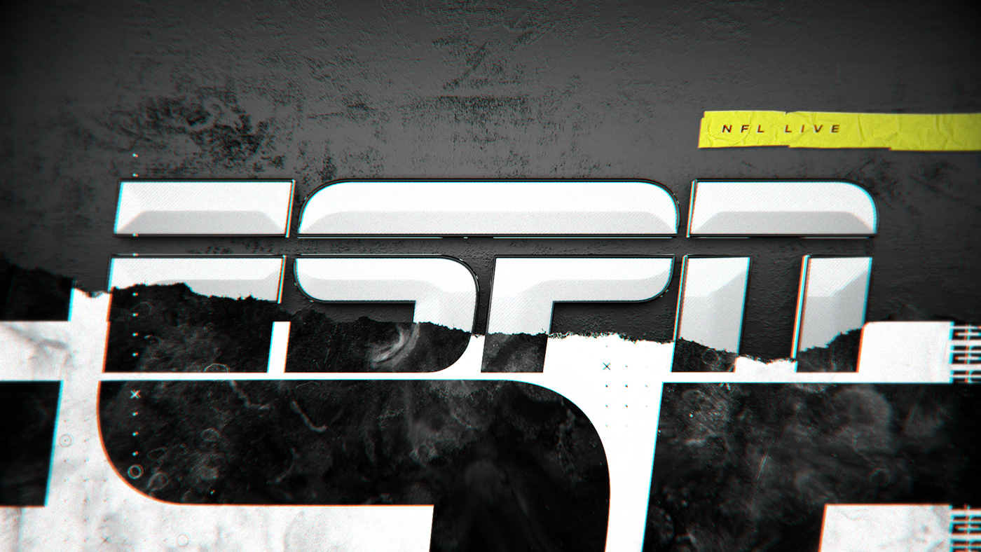 brand identity ESPN football nfl Sports Design