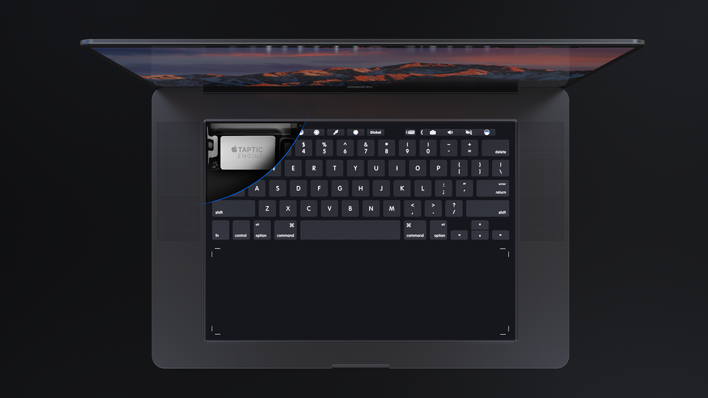 MacBook Pro 2018 apple concept student Computer Interface macos macbook apple pencil