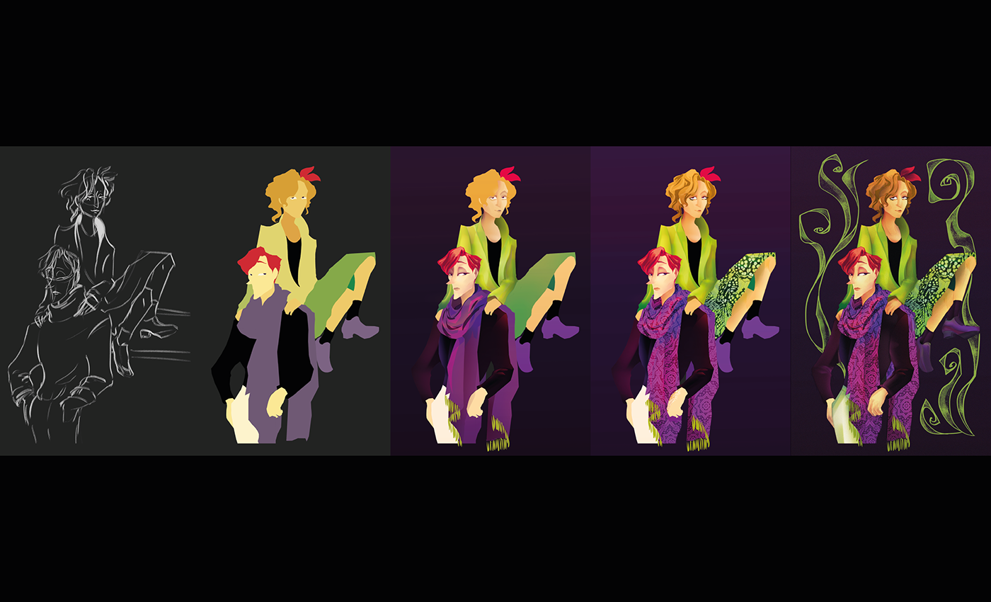 Visual Development Character design  ILLUSTRATION  digital painting fantasy animation 