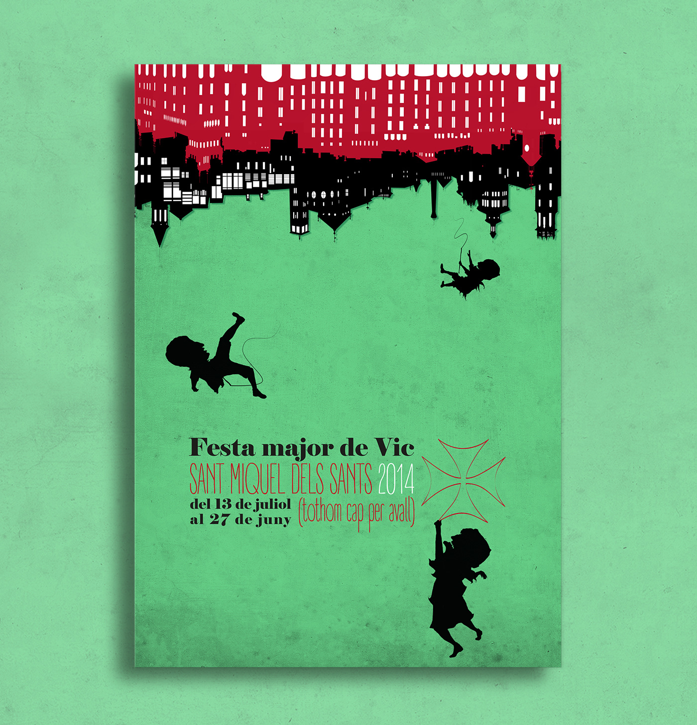 ILLUSTRATION  poster Illustrator Vic barcelona design print party
