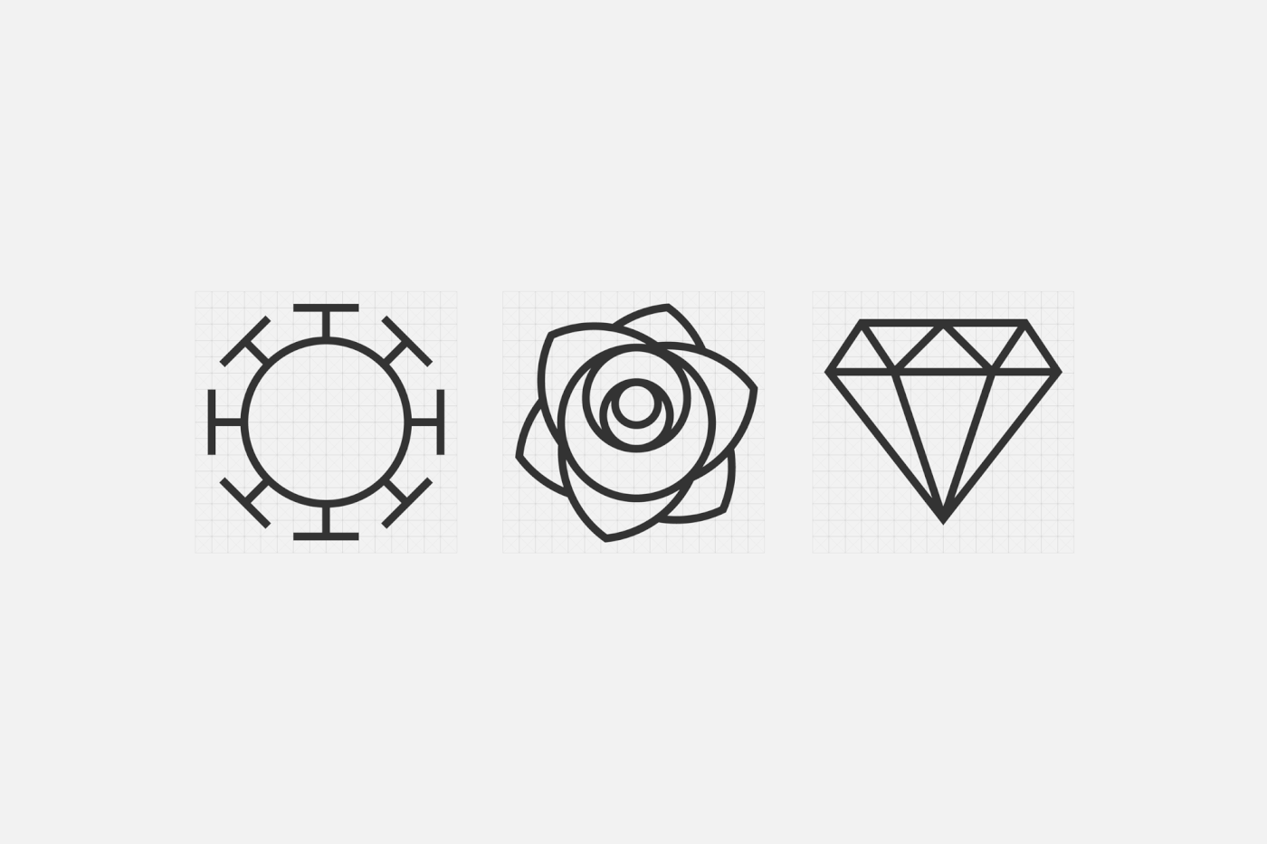 brand geometry identity laminating films Packaging pattern Plácida